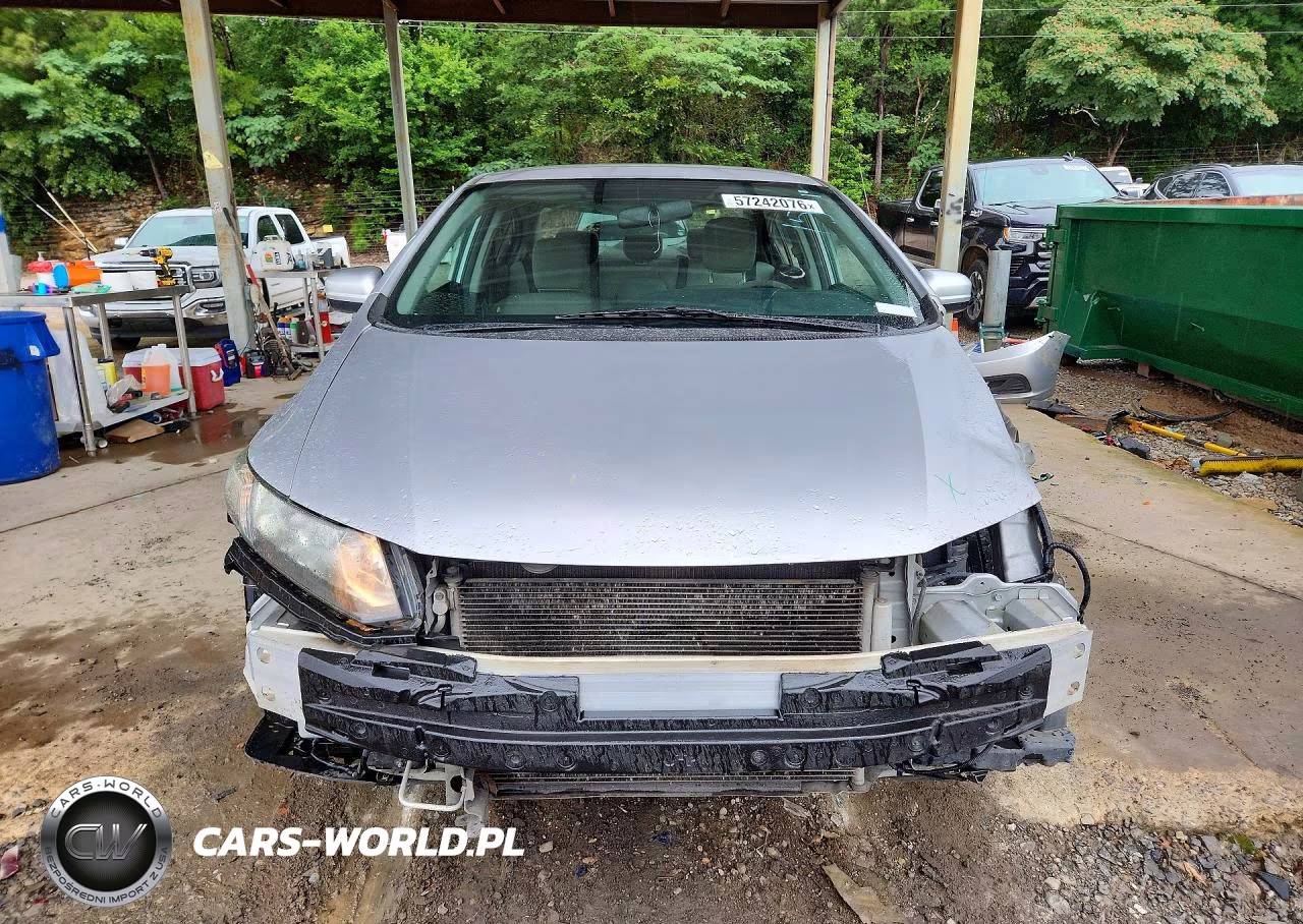 2014 Honda Civic Lx VIN:19XFB2F5XEE040491 - 5