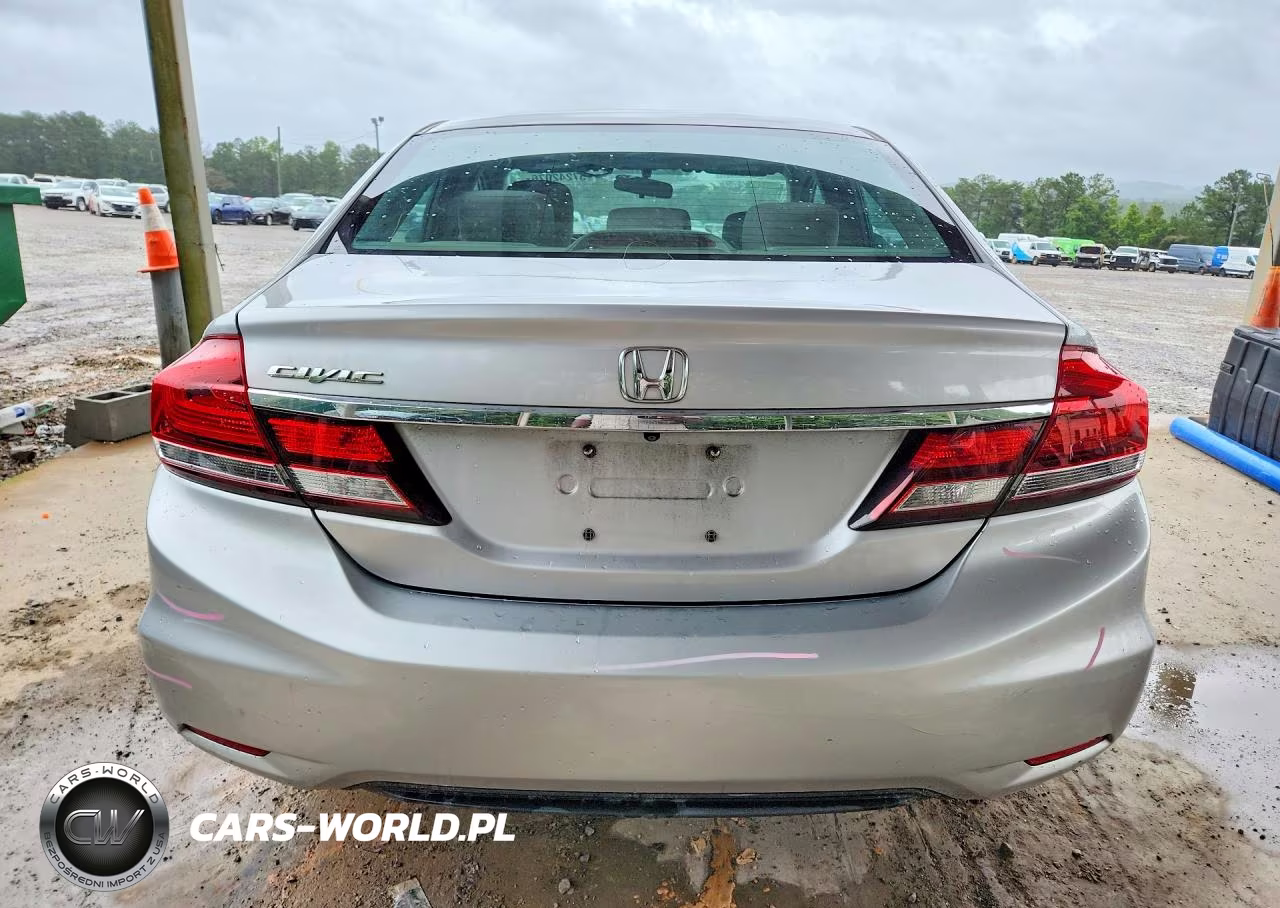 2014 Honda Civic Lx VIN:19XFB2F5XEE040491 - 6