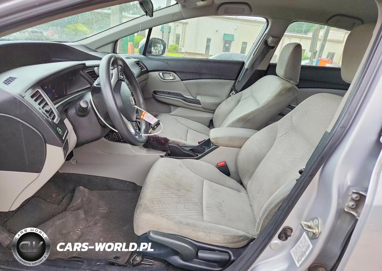 2014 Honda Civic Lx VIN:19XFB2F5XEE040491 - 7