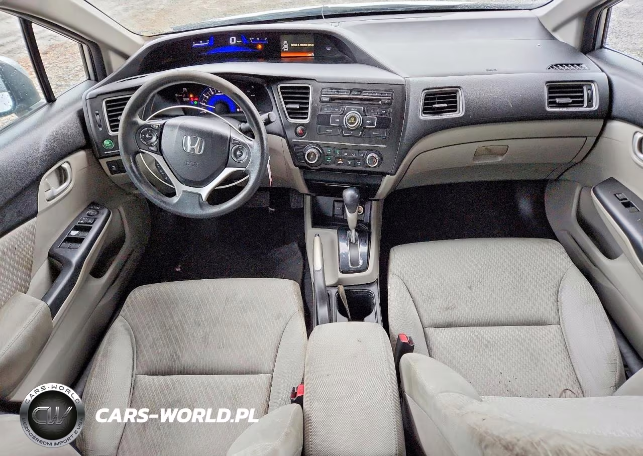 2014 Honda Civic Lx VIN:19XFB2F5XEE040491 - 8