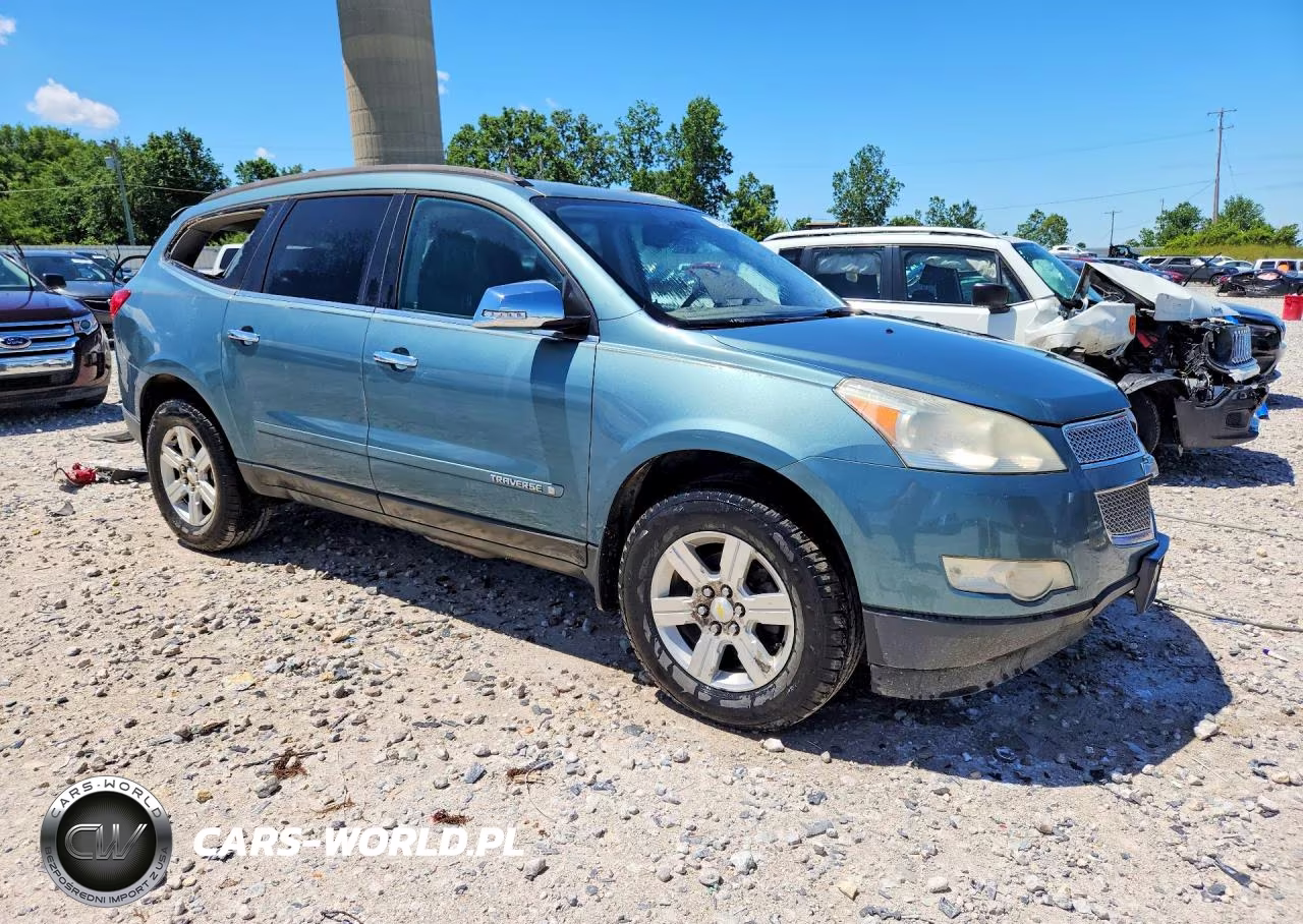 2009 Chevrolet Traverse Lt VIN:1GNER23D89S155975 - 4