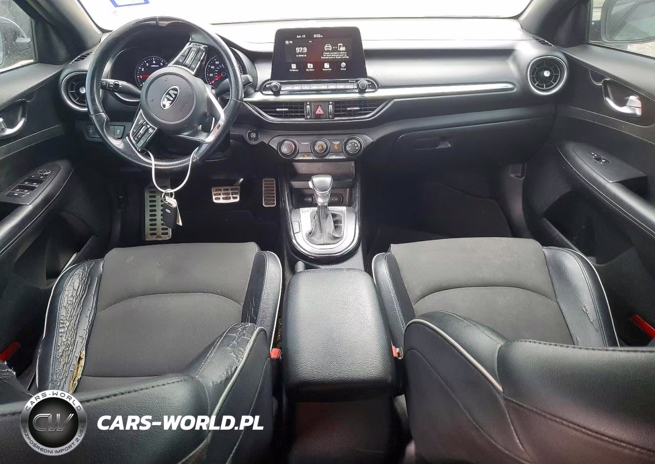 2021 Kia Forte Gt Line VIN:3KPF34ADXME324676 - 8