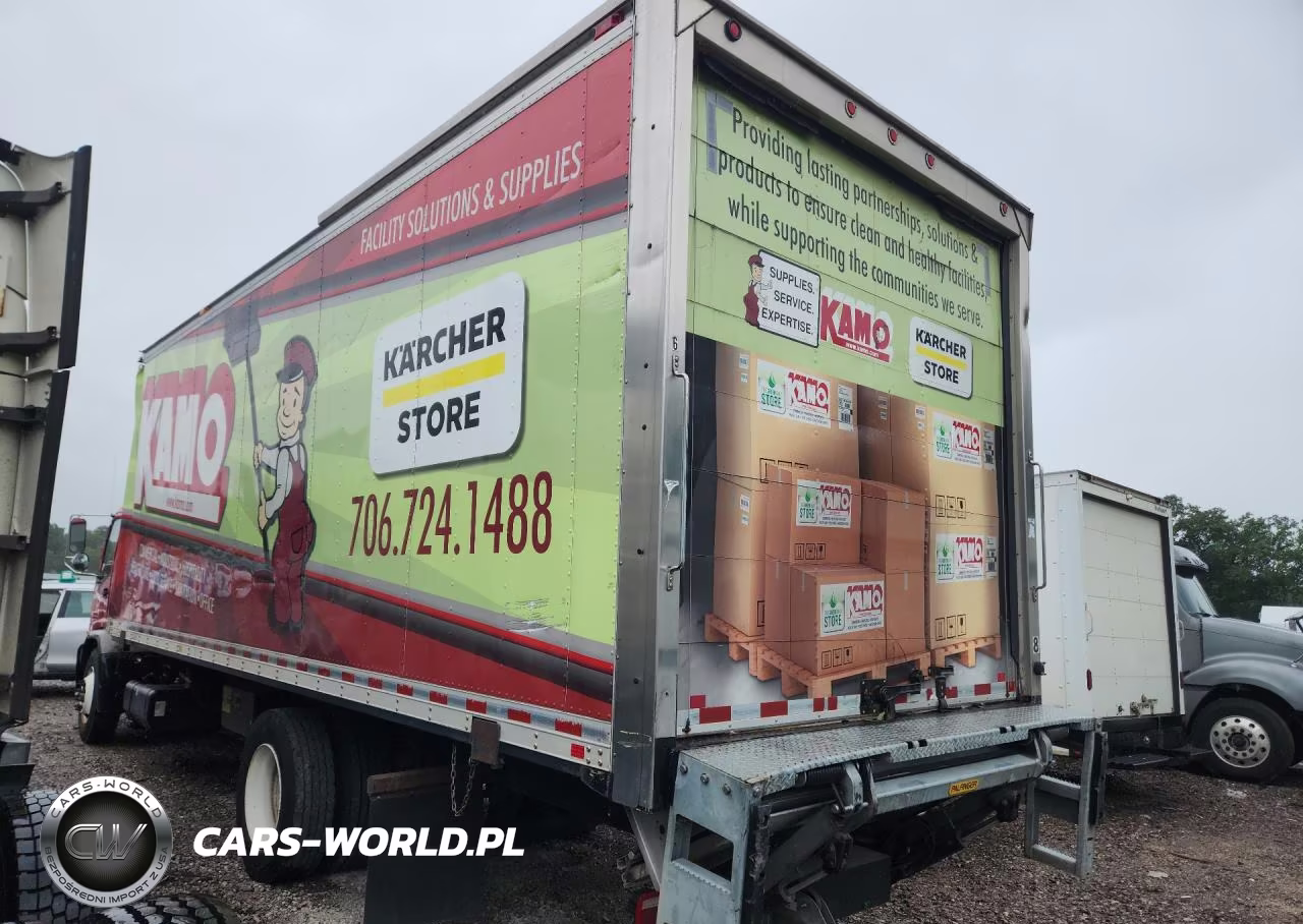 2007 Isuzu T6F Box Truck VIN:4GTJ6F1377F700215 - 2