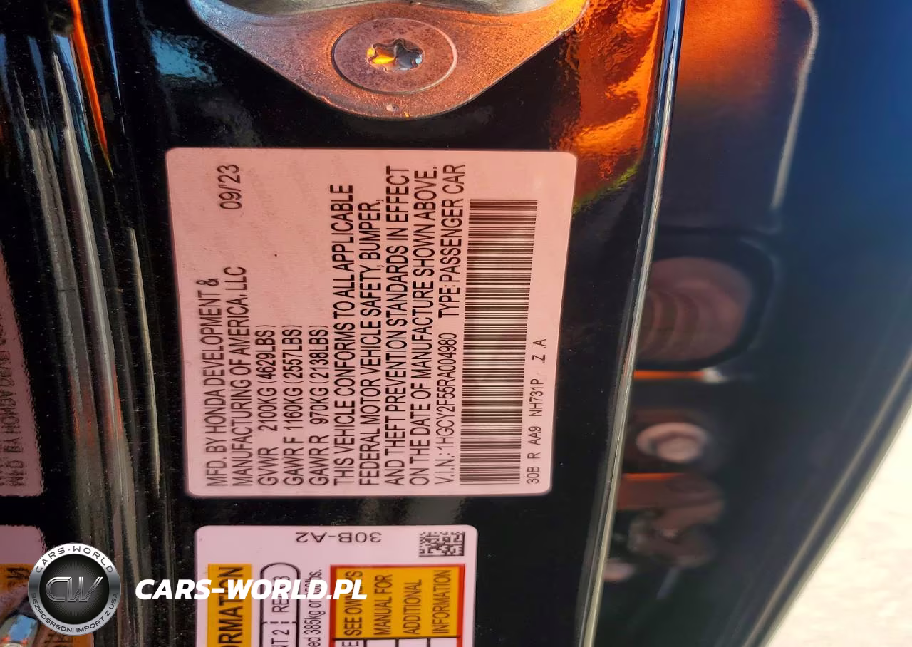 2024 Honda Accord Hybrid Sport VIN:1HGCY2F55RA004980 - 12