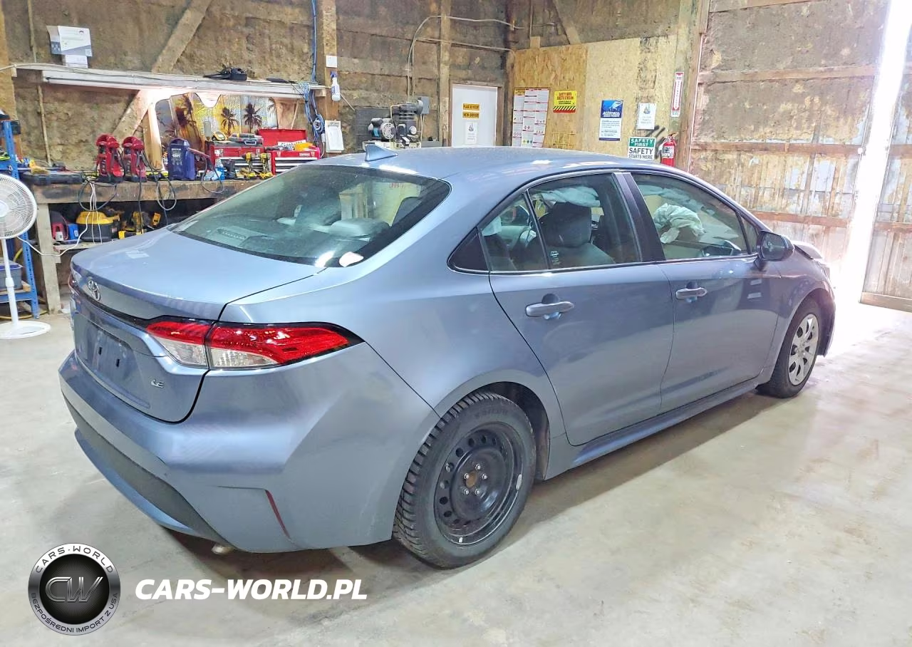 2022 Toyota Corolla Le VIN:5YFEPMAEXNP372073 - 3