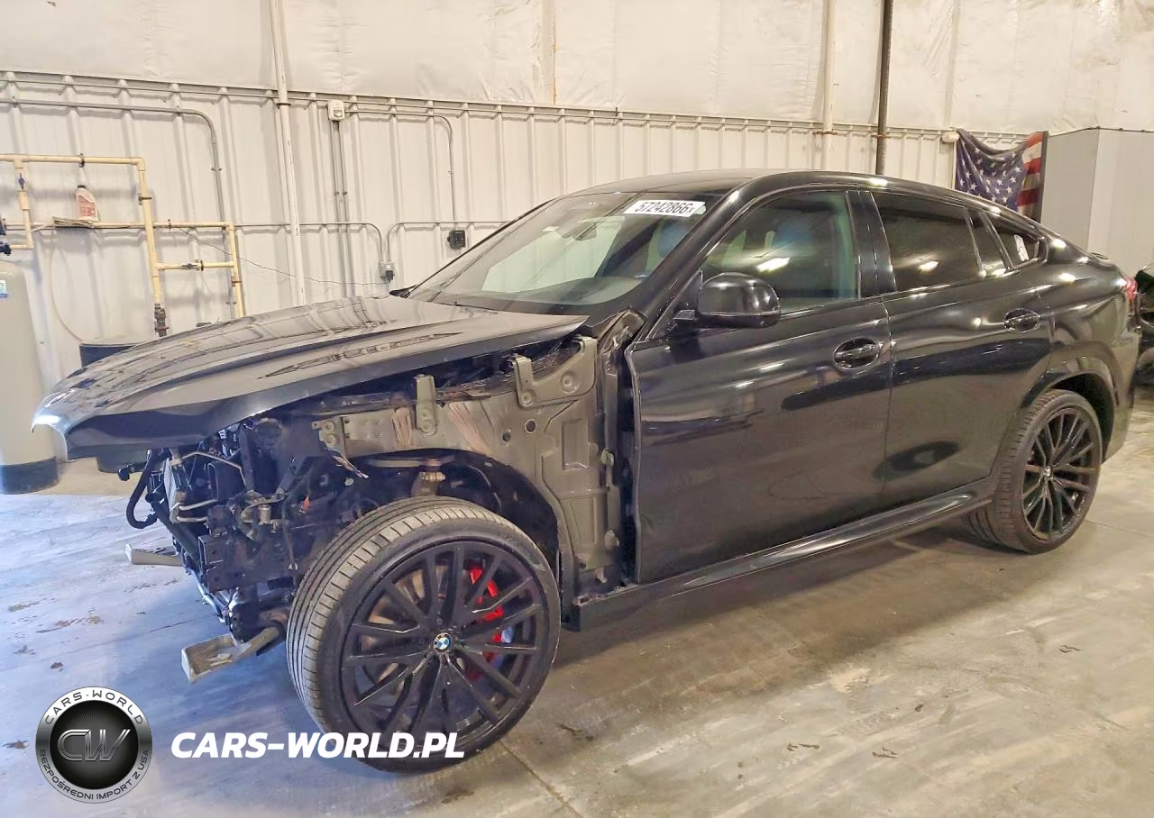 2021 BMW X6 M50I VIN:5UXCY8C07M9H29910 - 1