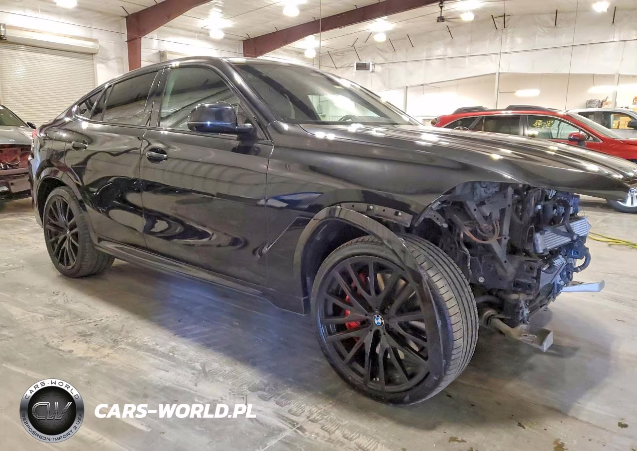 2021 BMW X6 M50I VIN:5UXCY8C07M9H29910 - 4