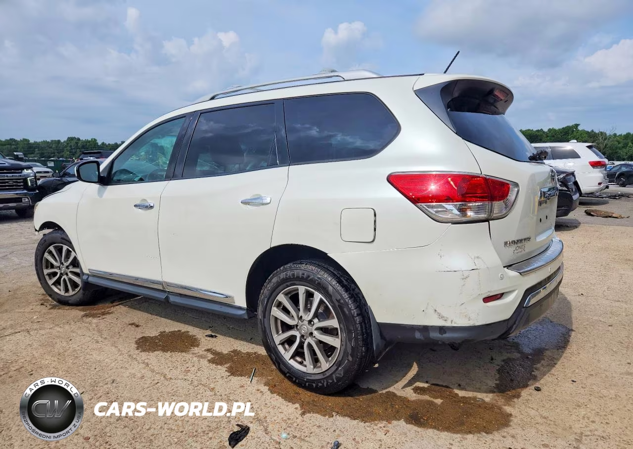 2015 Nissan Pathfinder Sl VIN:5N1AR2MN2FC676058 - 2