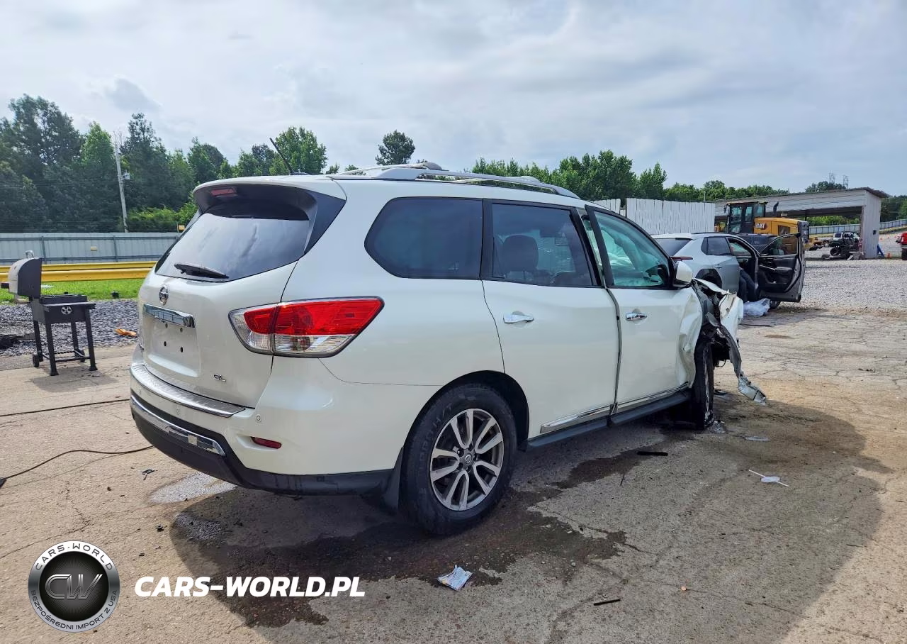 2015 Nissan Pathfinder Sl VIN:5N1AR2MN2FC676058 - 3