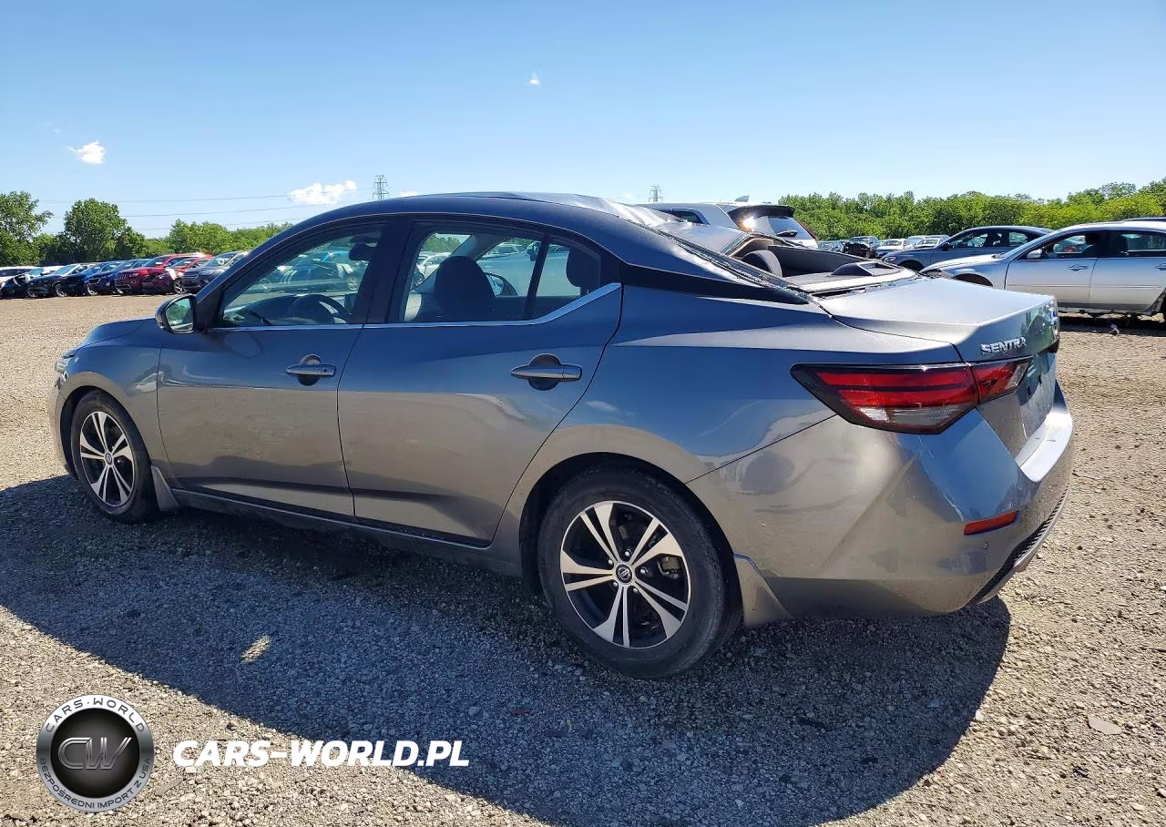 2020 Nissan Sentra Sv VIN:3N1AB8CV0LY218571 - 2
