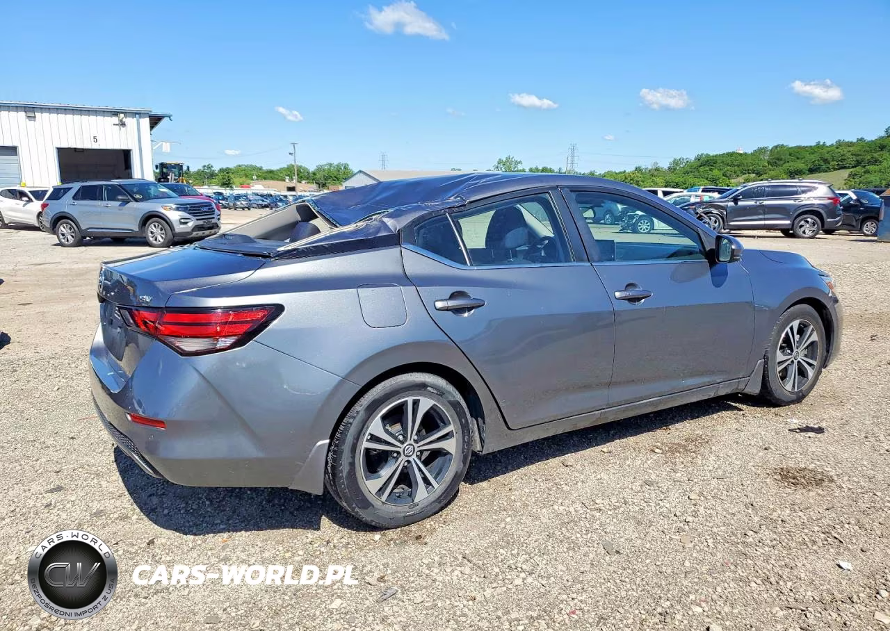 2020 Nissan Sentra Sv VIN:3N1AB8CV0LY218571 - 3