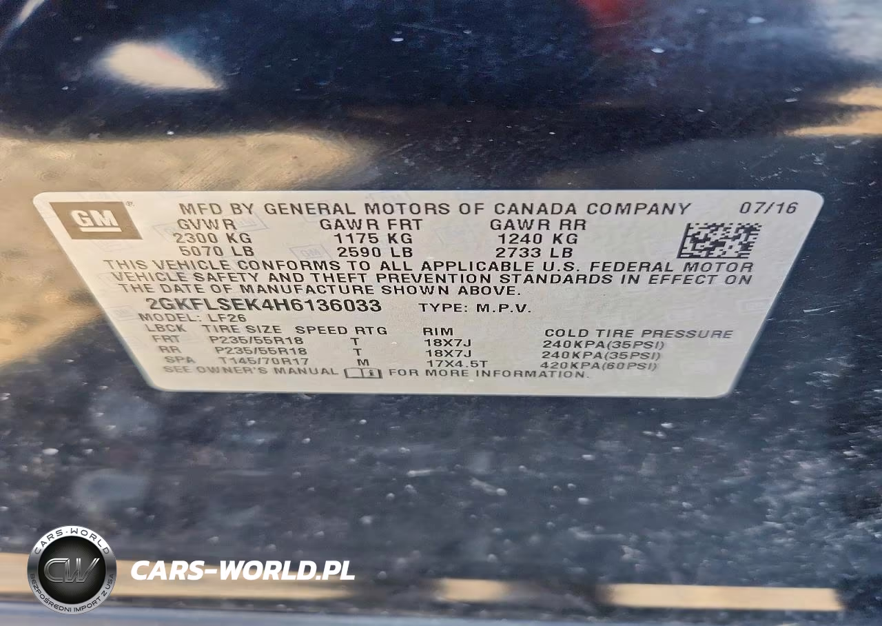 2017 GMC Terrain Sle VIN:2GKFLSEK4H6136033 - 14