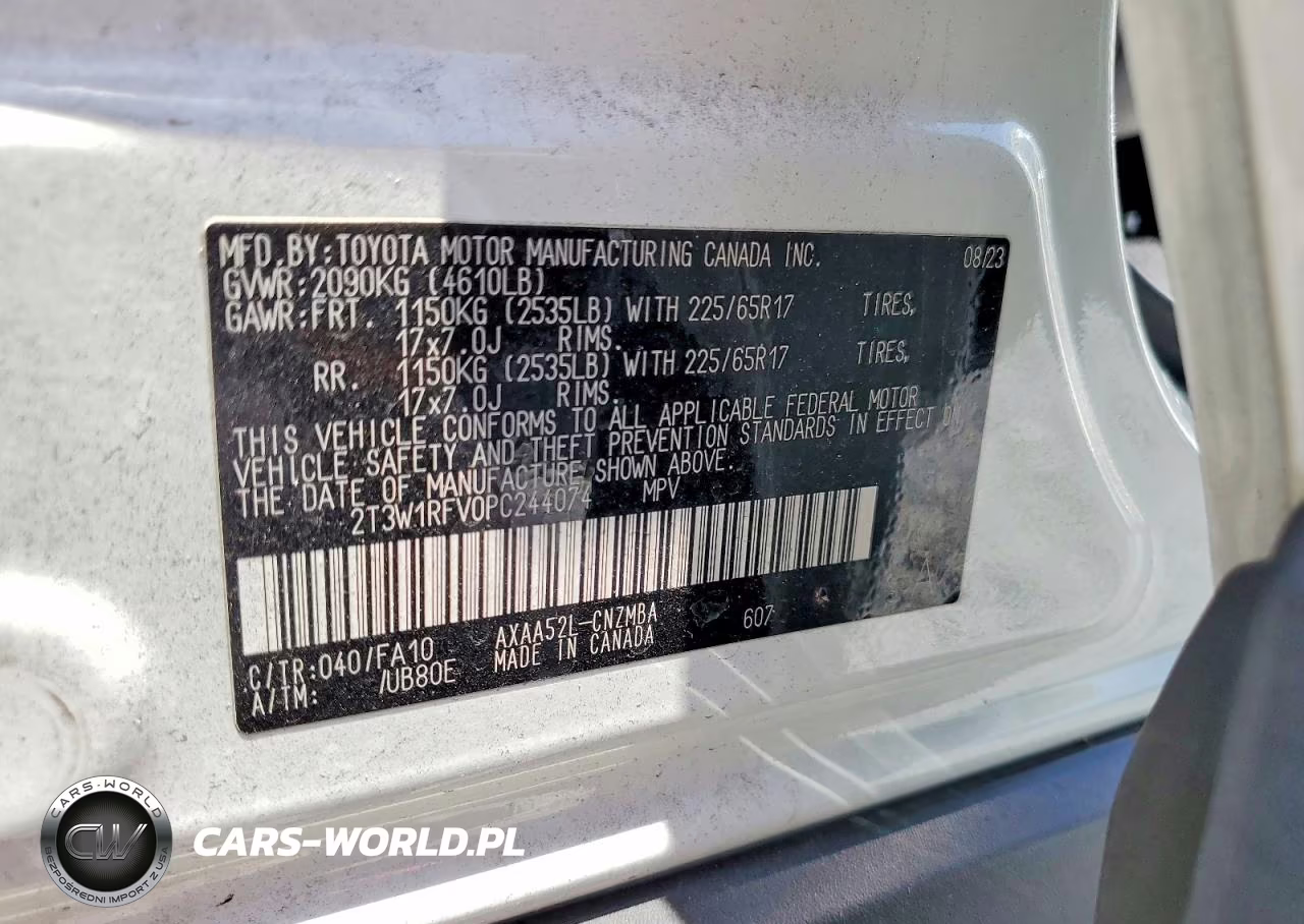 2023 Toyota Rav4 Xle VIN:2T3W1RFV0PC244074 - 13