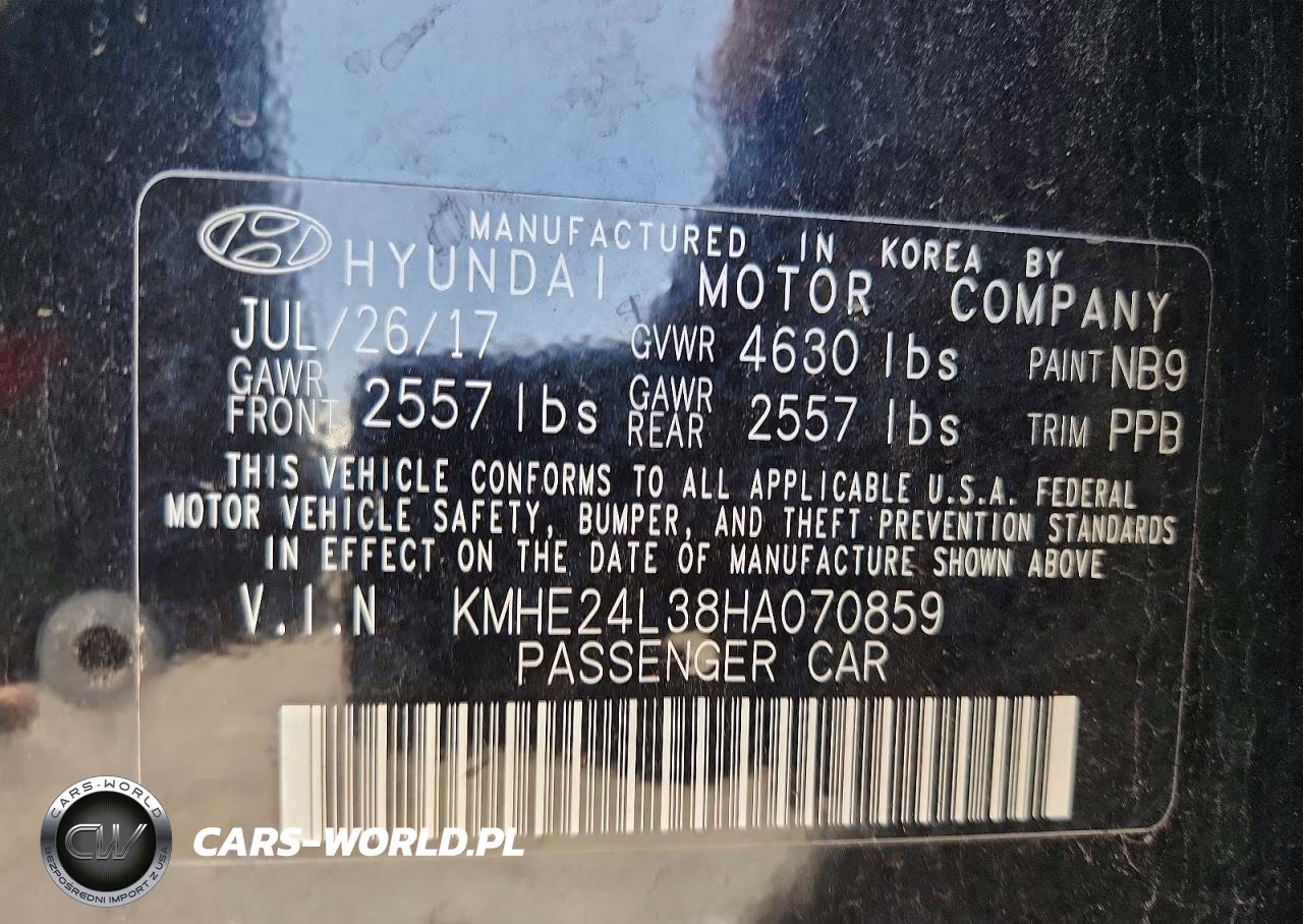 2017 Hyundai Sonata Hybrid Se VIN:KMHE24L38HA070859 - 12