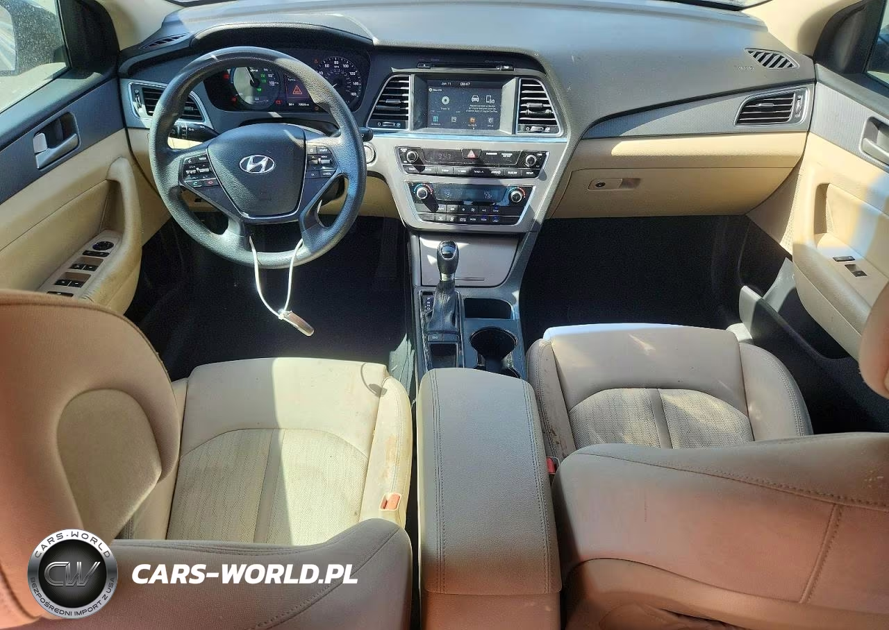 2017 Hyundai Sonata Hybrid Se VIN:KMHE24L38HA070859 - 8