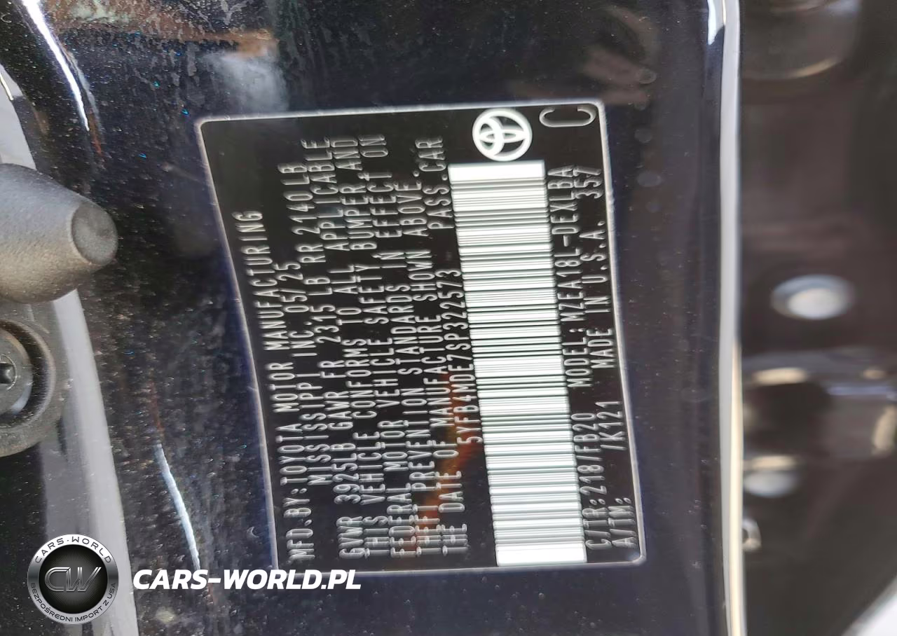 2025 Toyota Corolla Le VIN:5YFB4MDE7SP322573 - 12