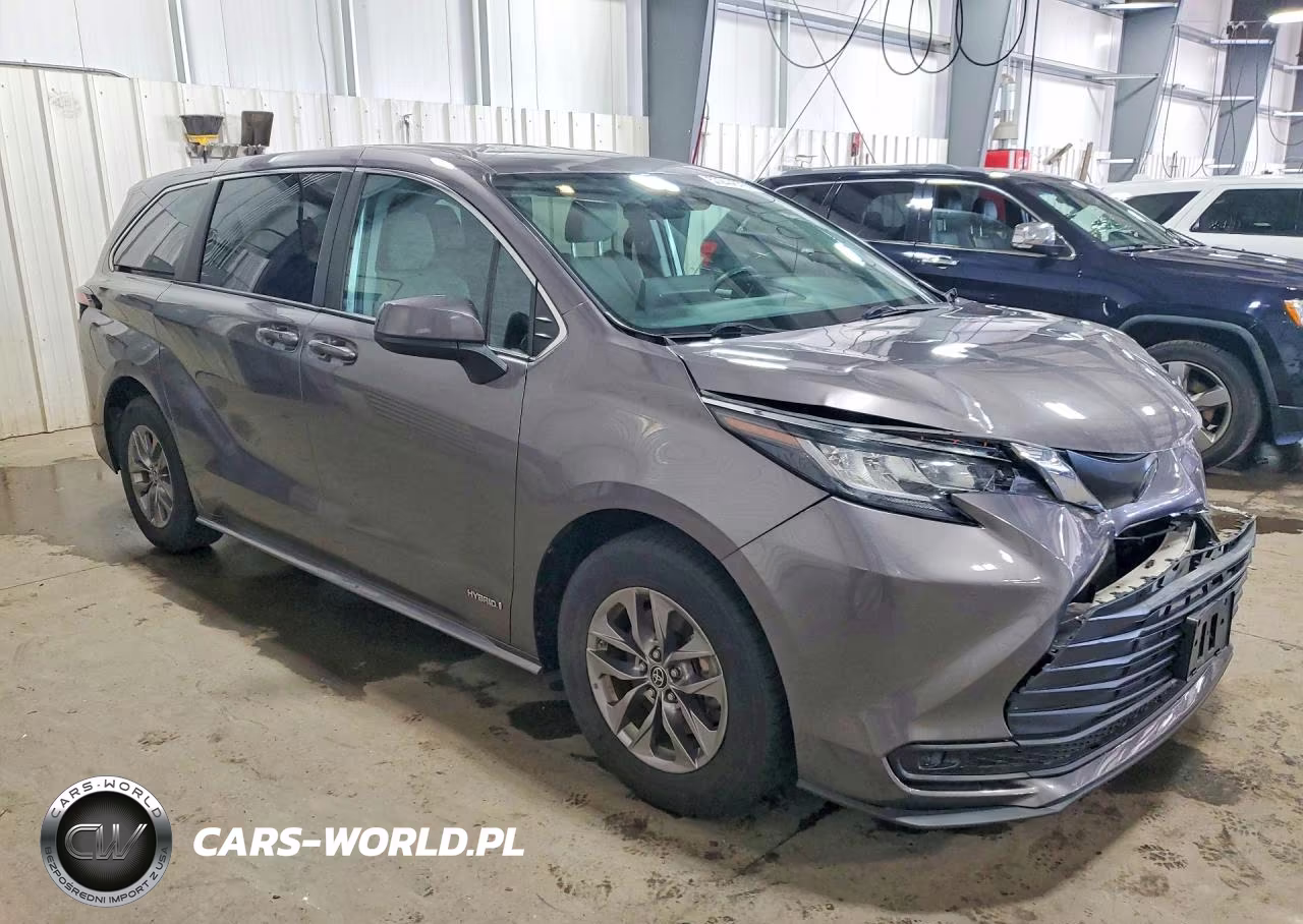 2021 Toyota Sienna Le VIN:5TDKRKEC1MS043794 - 4