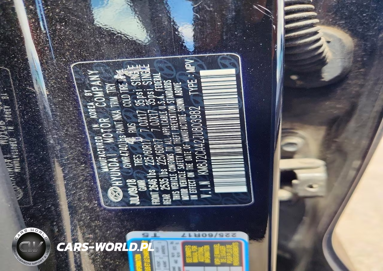 2018 Hyundai Tucson Se VIN:KM8J2CA42JU803982 - 13