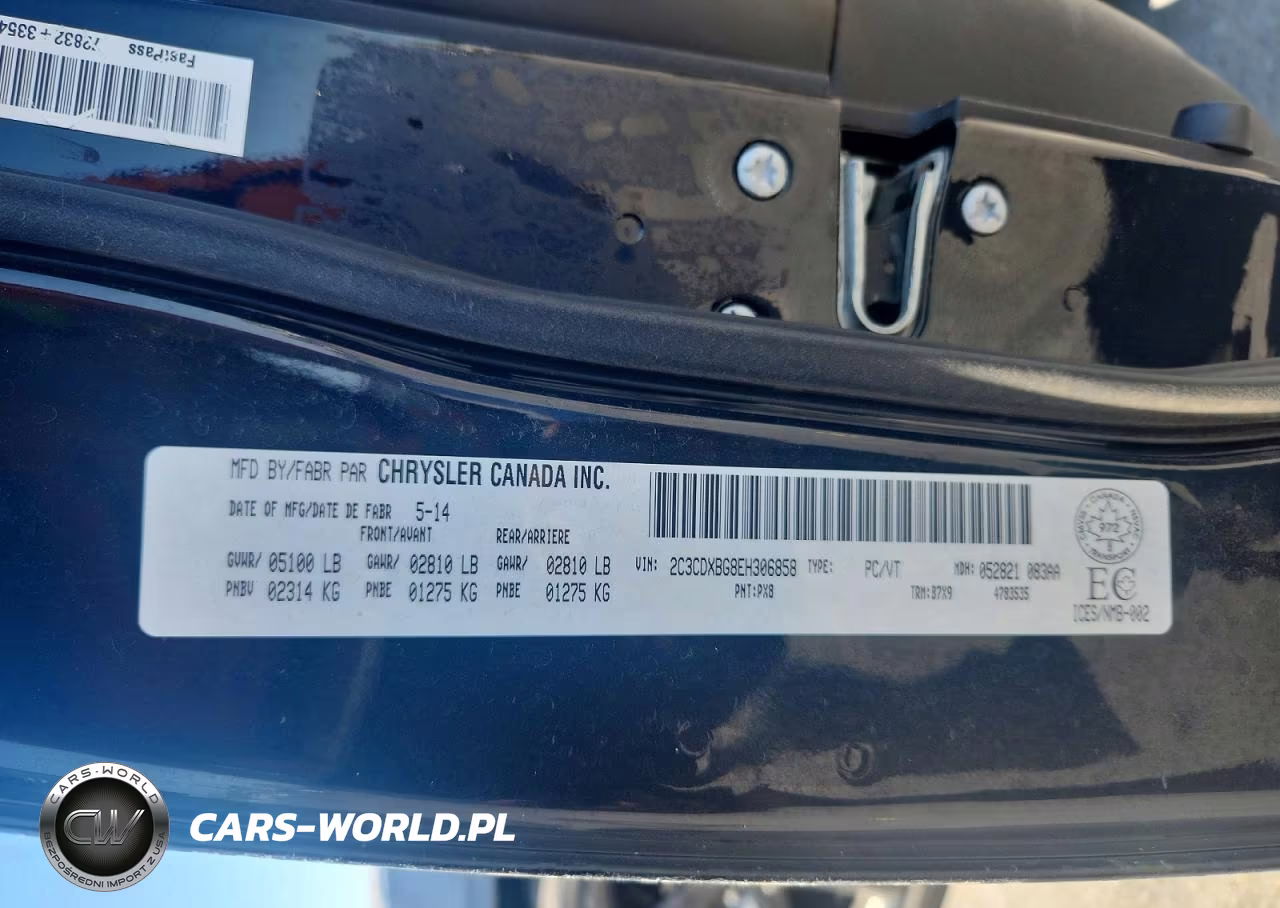 2014 Dodge Charger Se VIN:2C3CDXBG8EH306858 - 13