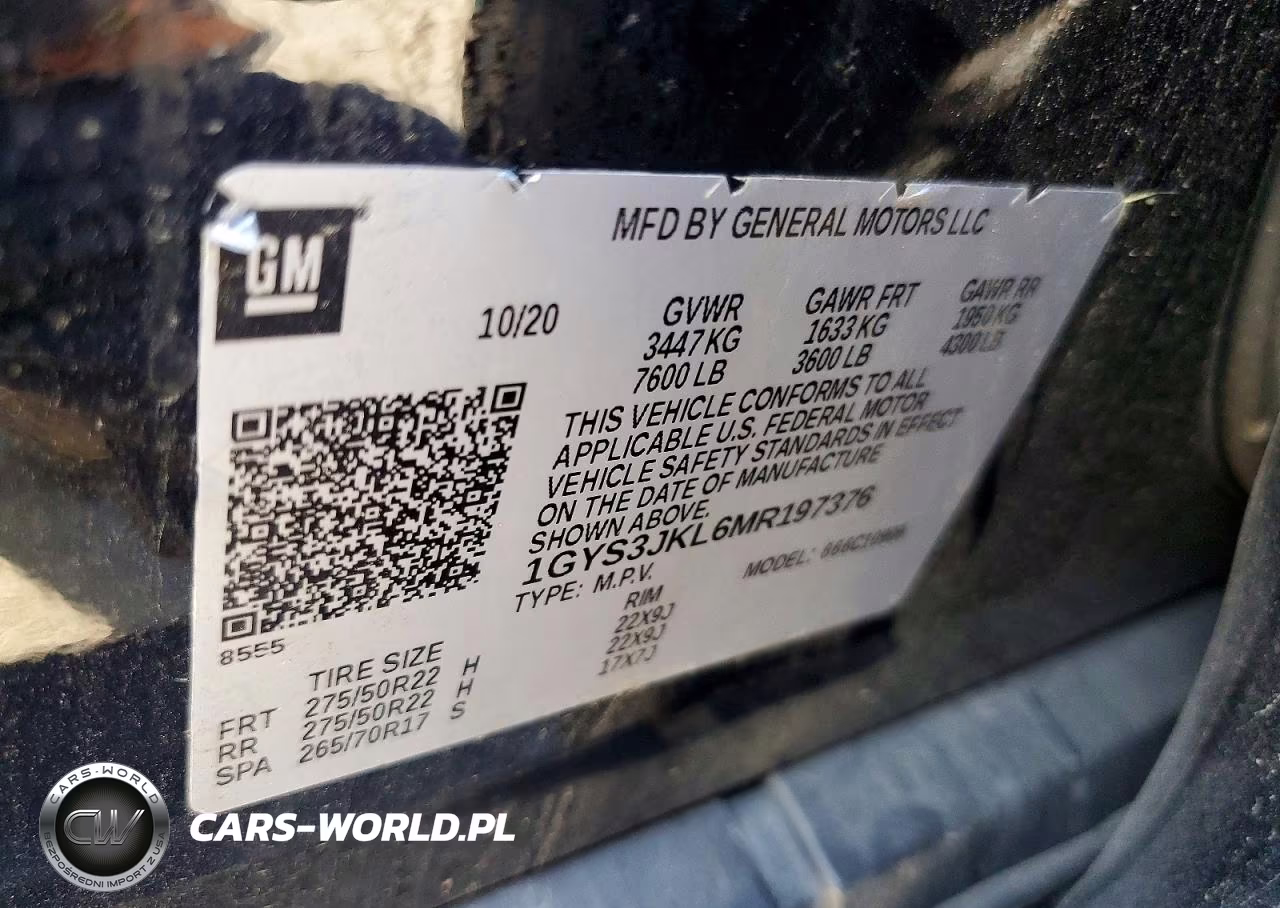 2021 Cadillac Escalade Esv 2Wd Luxury VIN:1GYS3JKL6MR197376 - 13