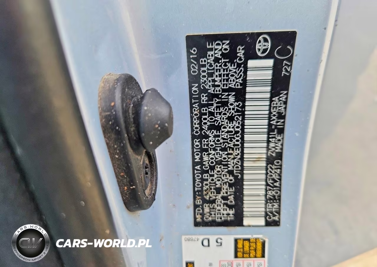 2016 Toyota Prius V Two VIN:JTDZN3EU0GJ052173 - 12