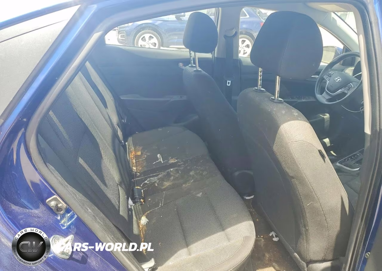 2021 Hyundai Accent Se VIN:3KPC24A61ME128777 - 10