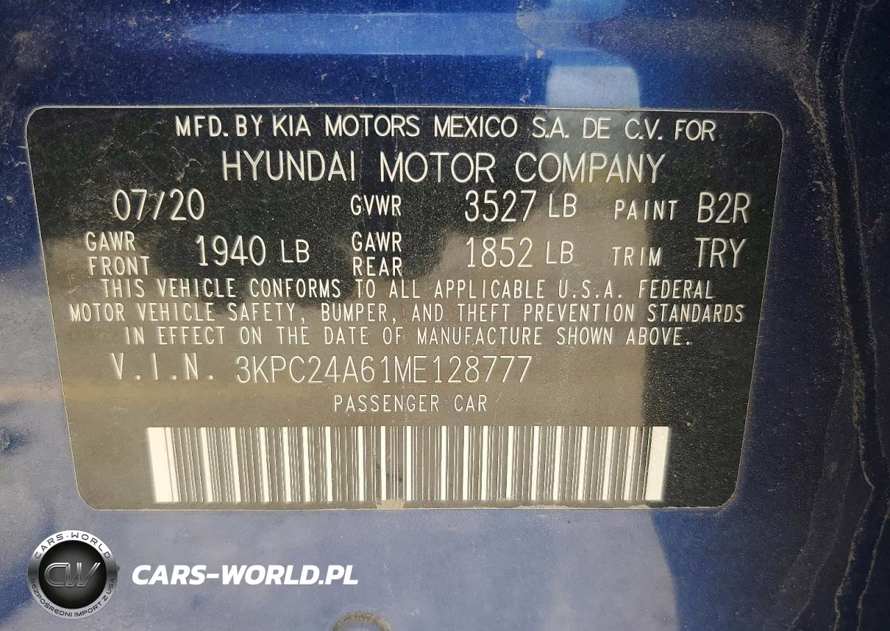 2021 Hyundai Accent Se VIN:3KPC24A61ME128777 - 12