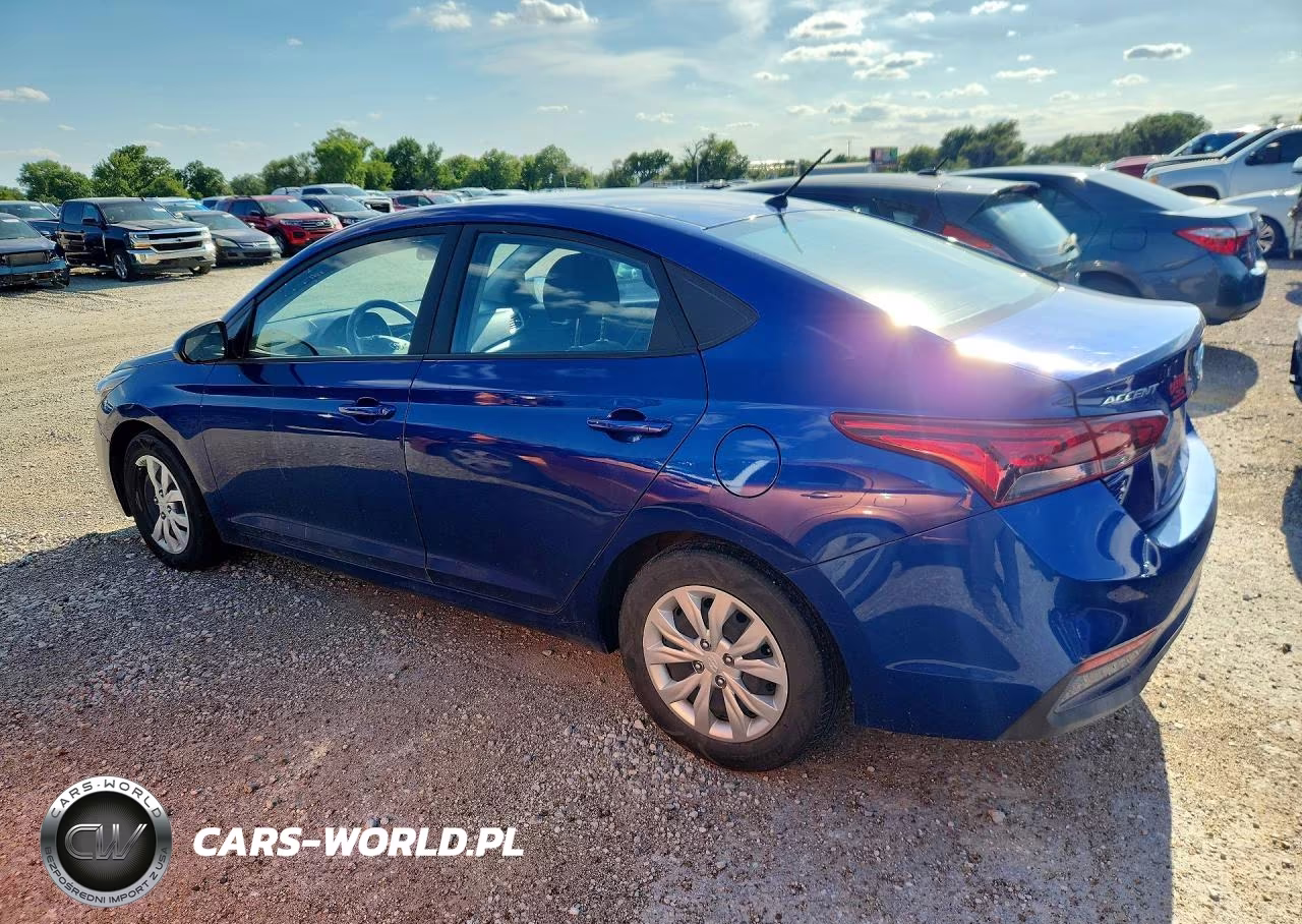 2021 Hyundai Accent Se VIN:3KPC24A61ME128777 - 2