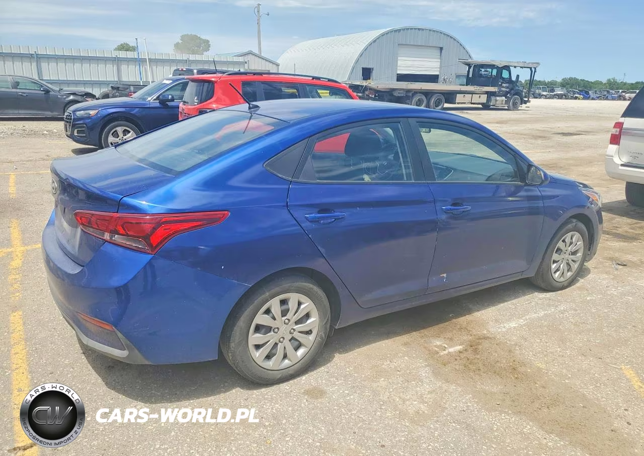 2021 Hyundai Accent Se VIN:3KPC24A61ME128777 - 3