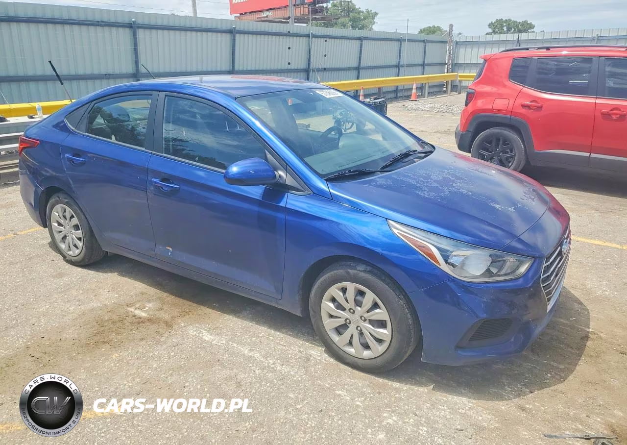 2021 Hyundai Accent Se VIN:3KPC24A61ME128777 - 4