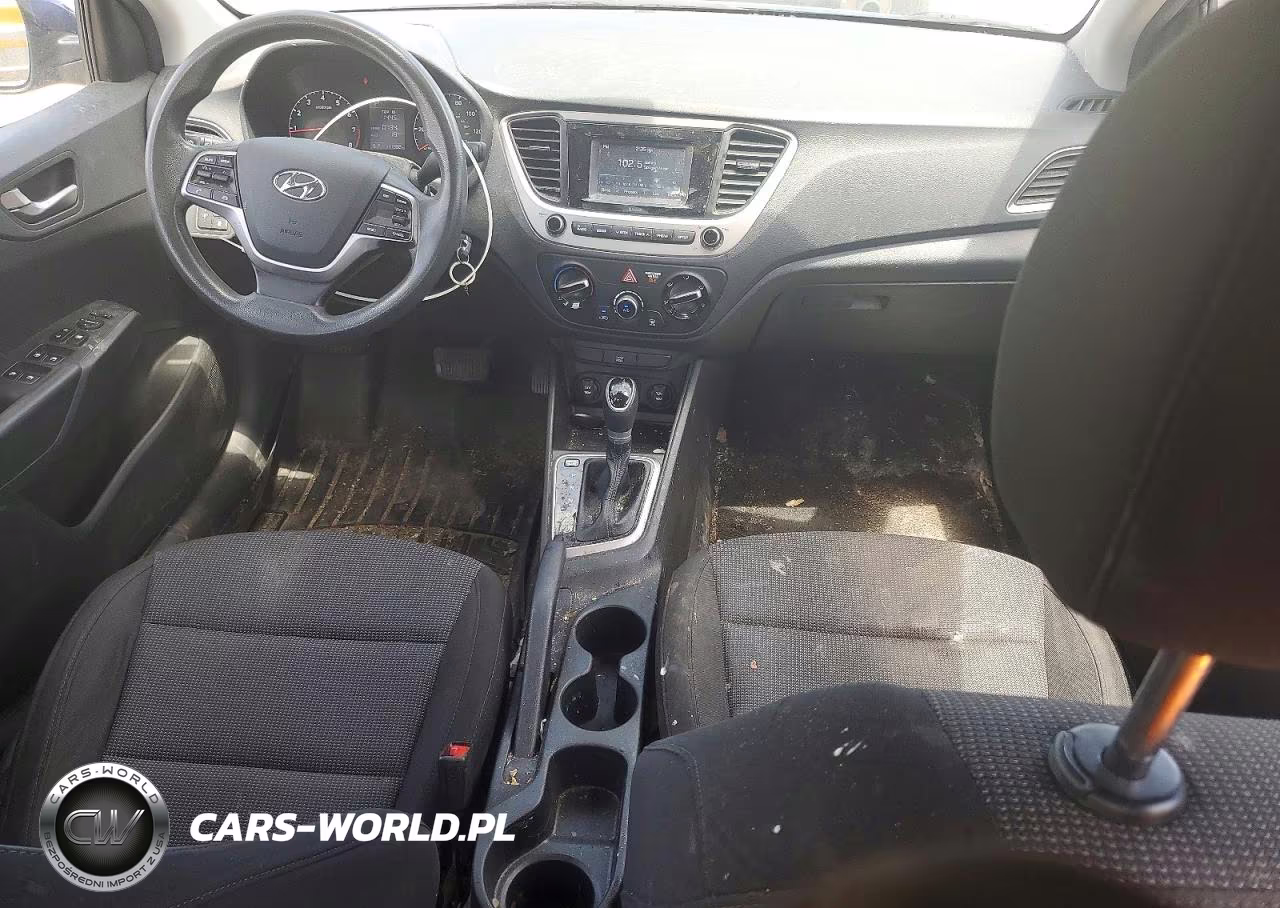 2021 Hyundai Accent Se VIN:3KPC24A61ME128777 - 8
