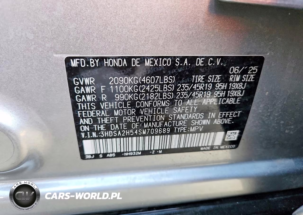 2025 Acura Adx A-Spec VIN:3HDSA2H54SM709689 - 12