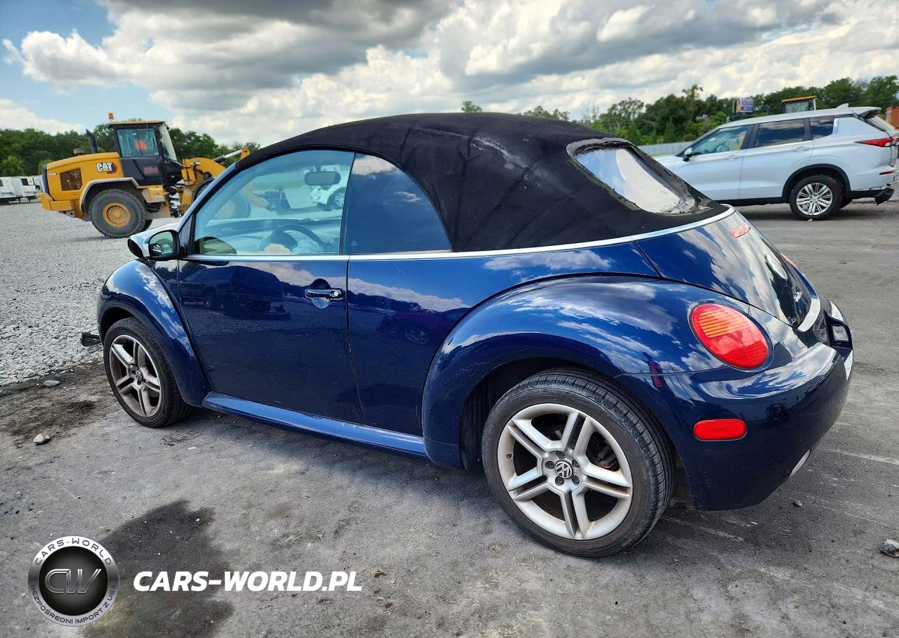 2005 Volkswagen Nwbeetlegl VIN:3VWCD31Y25M355762 - 2