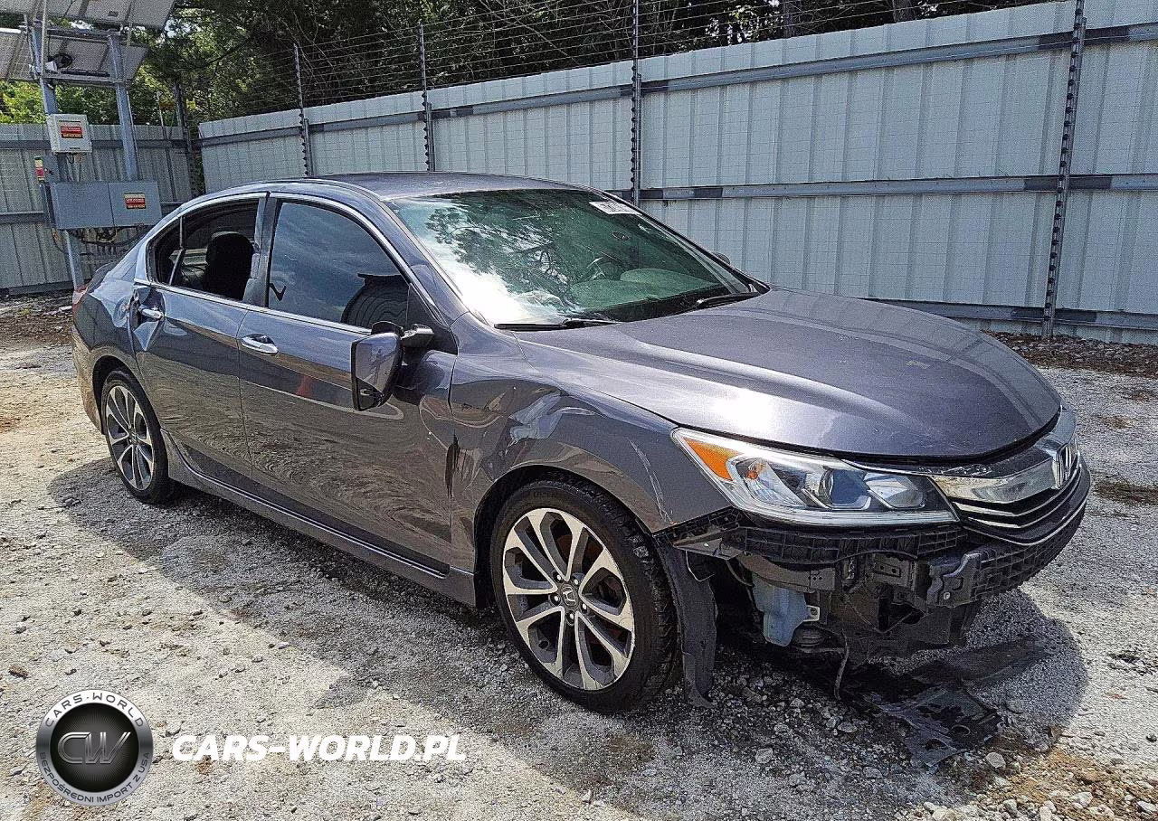2017 Honda Accord Sport VIN:1HGCR2F55HA163610 - 4