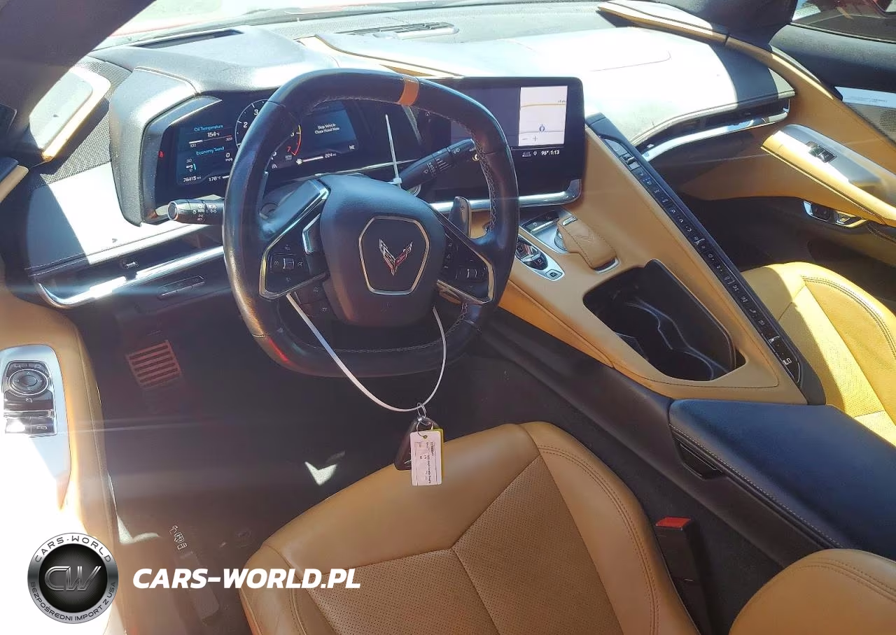 2020 Chevrolet Corvette Stingray 2Lt VIN:1G1Y72D44L5109147 - 8