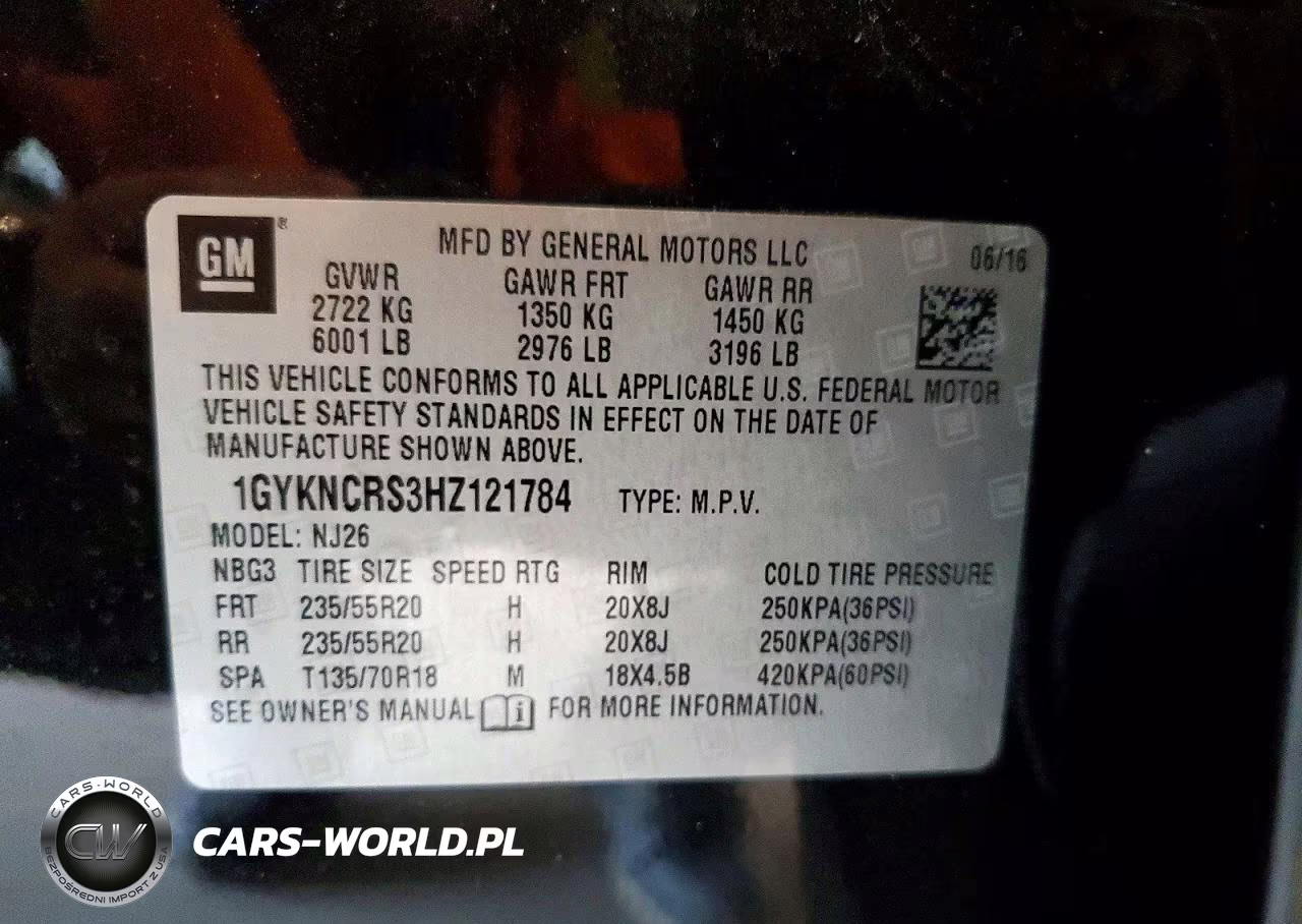 2017 Cadillac Xt5 Premium Luxury VIN:1GYKNCRS3HZ121784 - 13