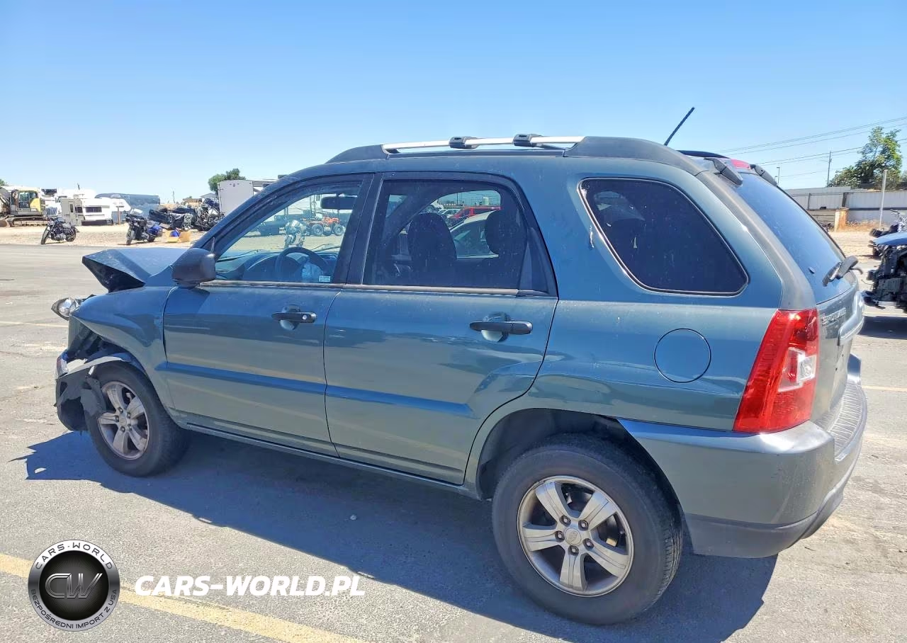 2009 Kia Sportage Lx VIN:KNDJF724797592447 - 2
