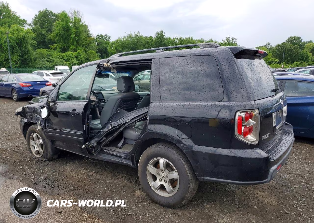 2008 Honda Pilot Exl VIN:5FNYF18558B042636 - 2