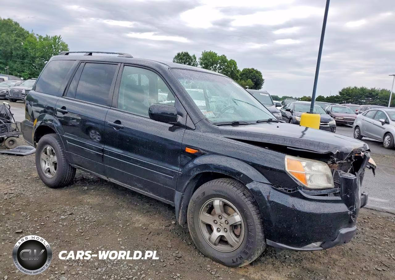 2008 Honda Pilot Exl VIN:5FNYF18558B042636 - 4