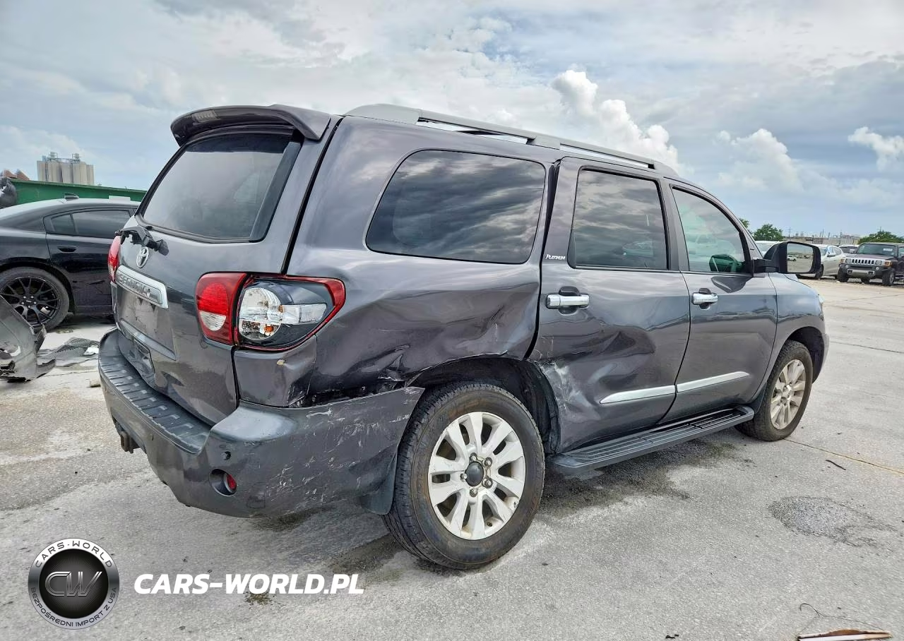 2018 Toyota Sequoia Platinum VIN:5TDDY5G17JS161692 - 3