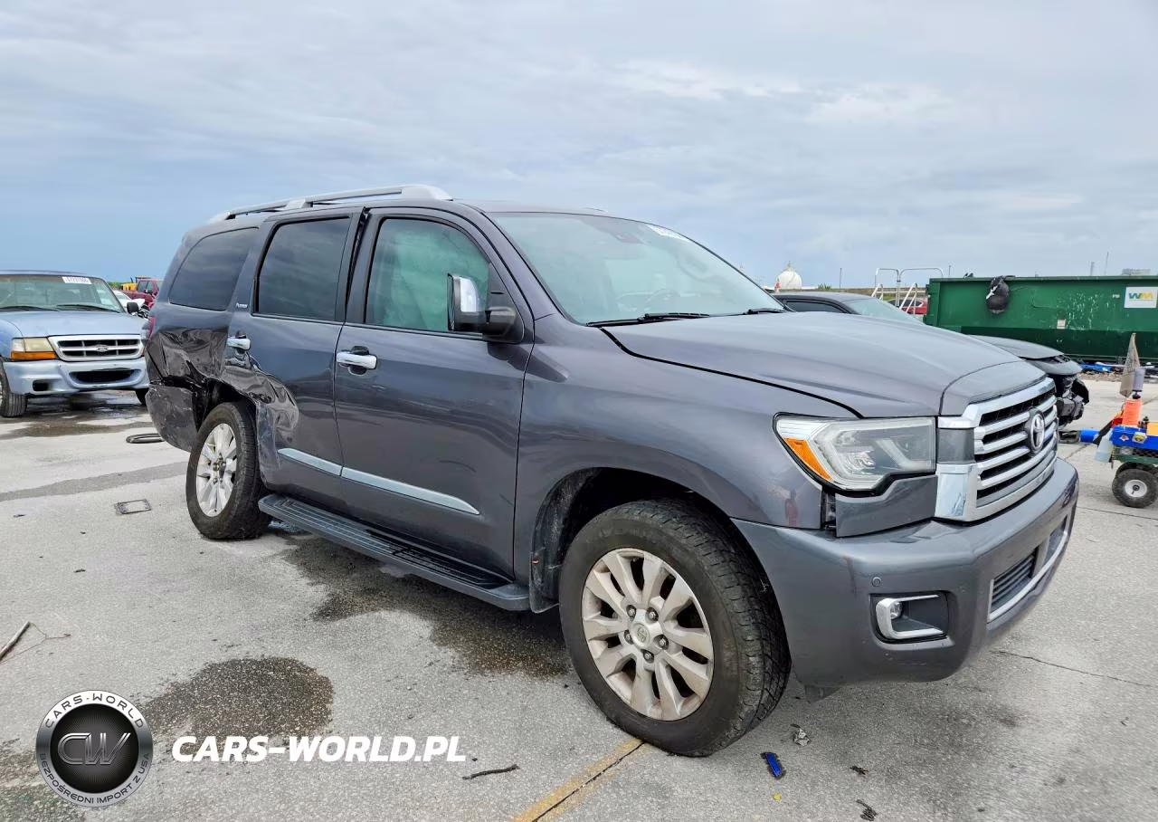 2018 Toyota Sequoia Platinum VIN:5TDDY5G17JS161692 - 4