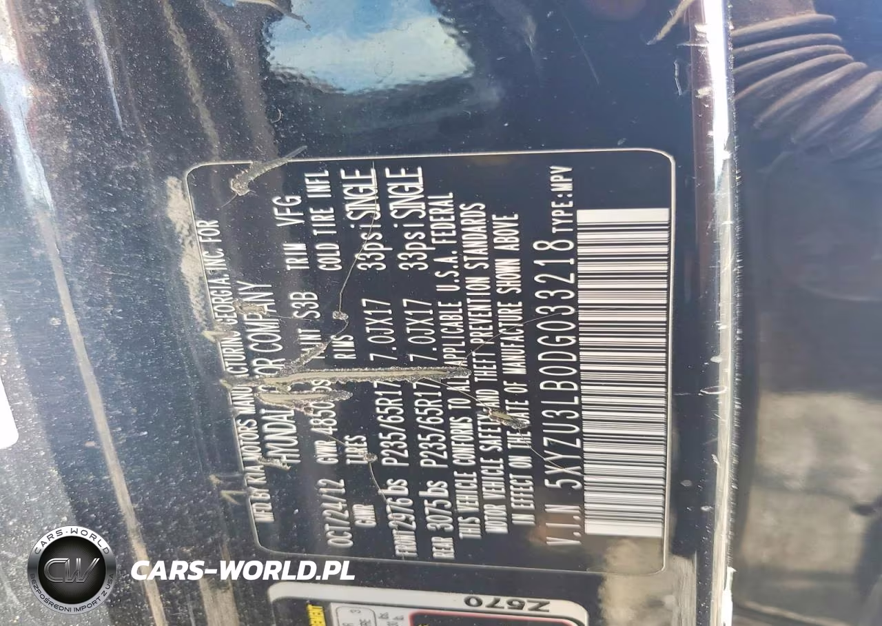 2013 Hyundai Santa Fe Sport 2.4L VIN:5XYZU3LB0DG033218 - 12