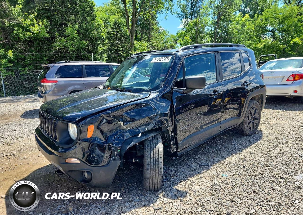 2020 Jeep Renegade Sport VIN:ZACNJBAB5LPL35491 - 1