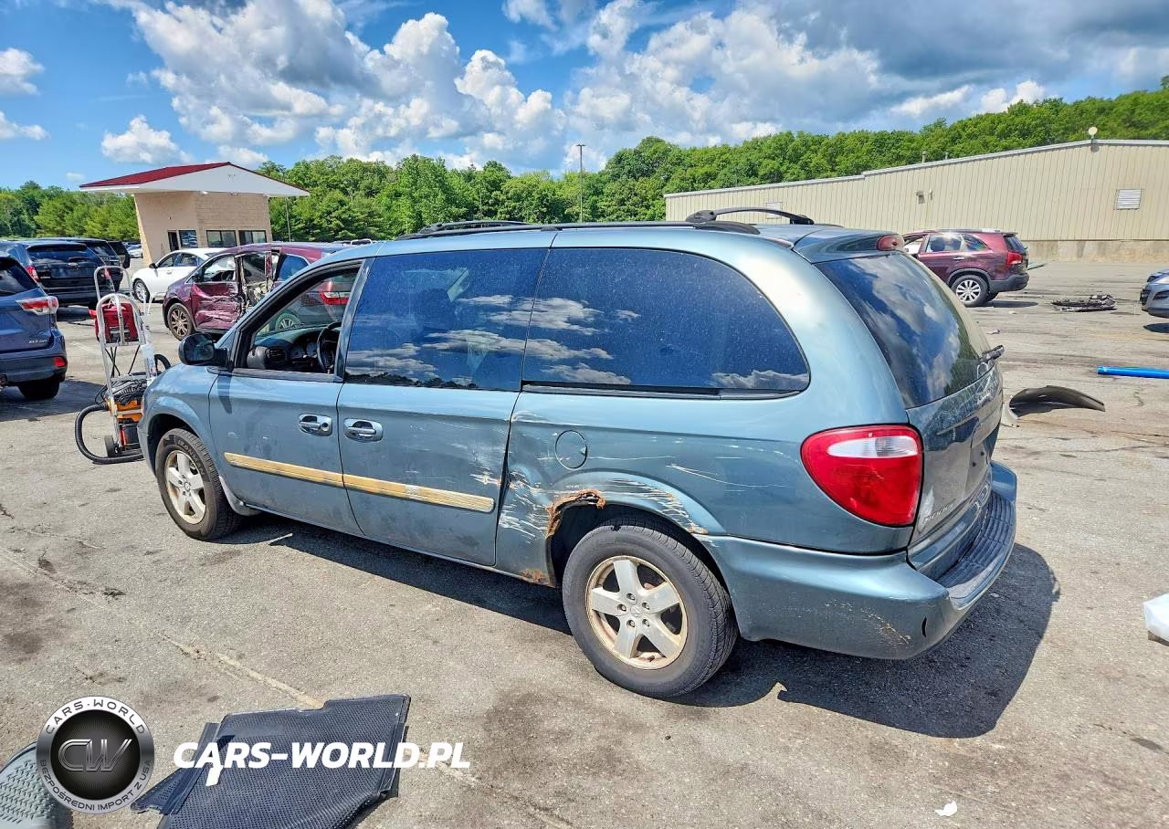 2007 Dodge Grand Caravan Sxt VIN:2D4GP44L97R178322 - 2