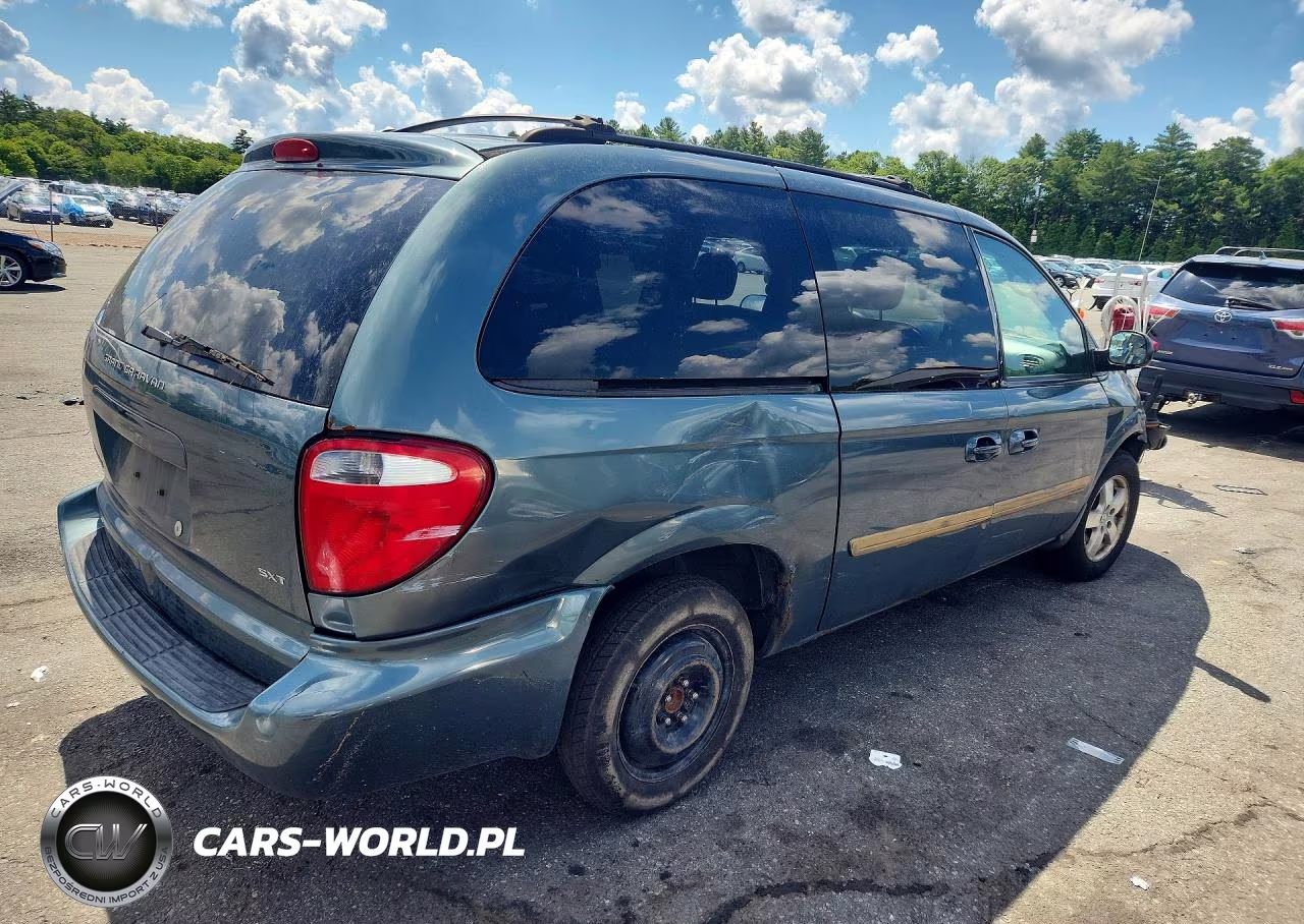 2007 Dodge Grand Caravan Sxt VIN:2D4GP44L97R178322 - 3