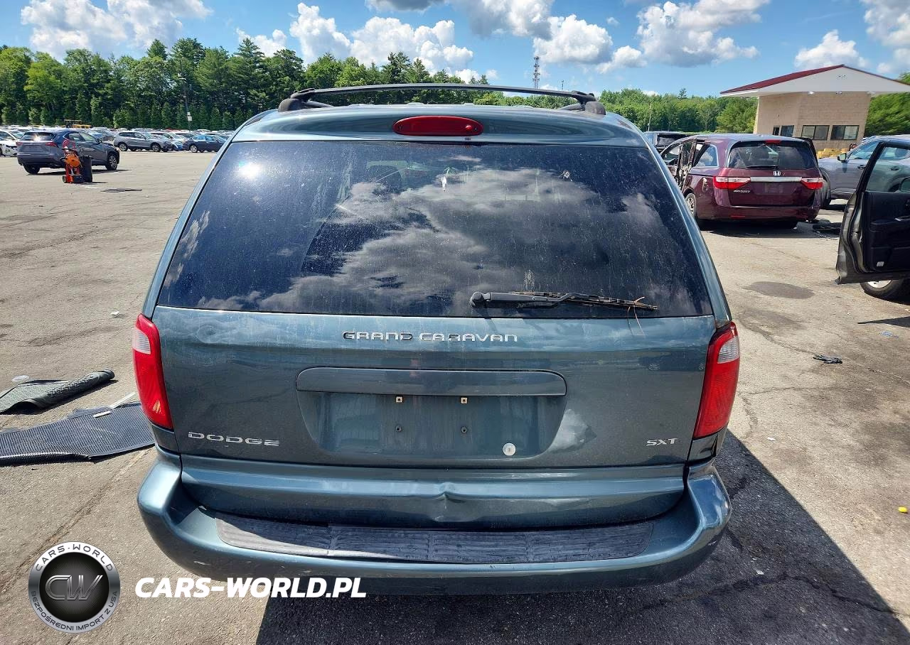 2007 Dodge Grand Caravan Sxt VIN:2D4GP44L97R178322 - 6