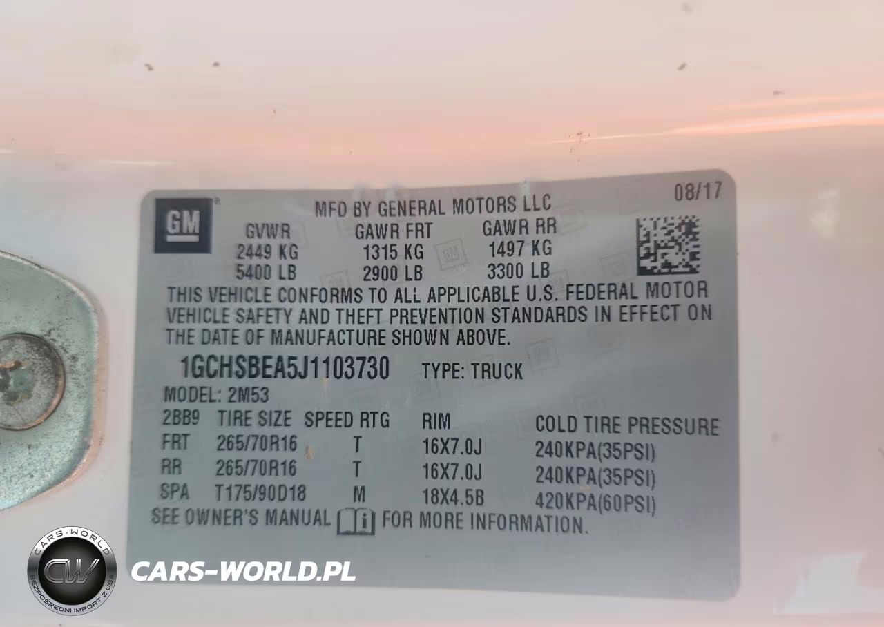 2018 Chevrolet Colorado VIN:1GCHSBEA5J1103730 - 13