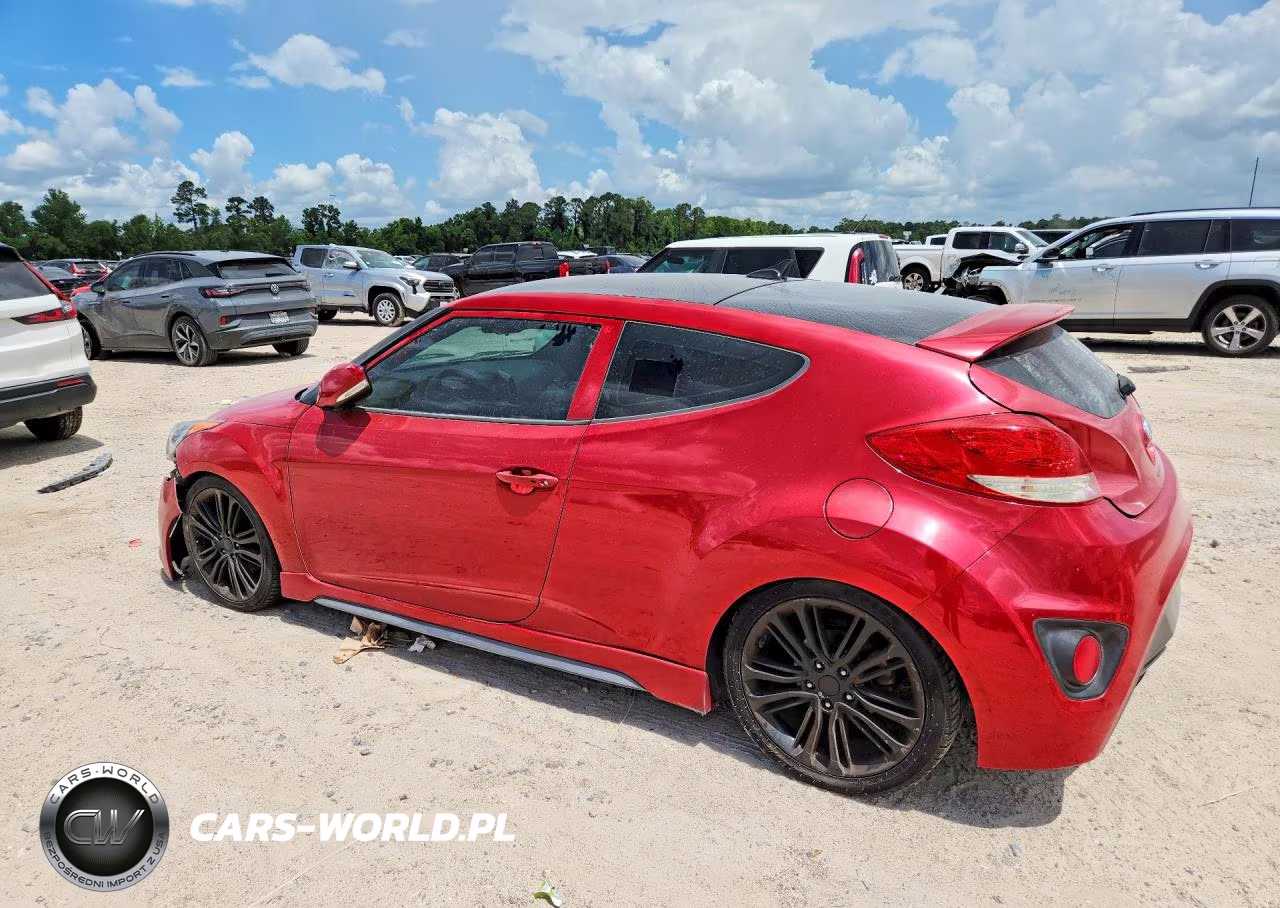 2016 Hyundai Veloster Turbo VIN:KMHTC6AE7GU260959 - 2