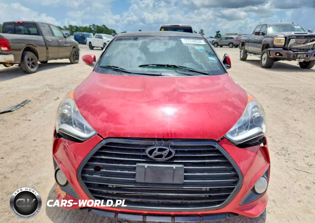 2016 Hyundai Veloster Turbo VIN:KMHTC6AE7GU260959 - 5