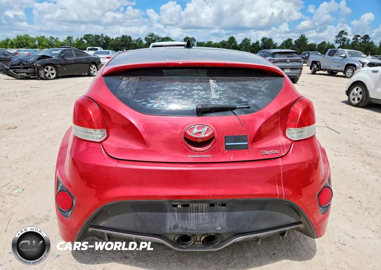 2016 Hyundai Veloster Turbo VIN:KMHTC6AE7GU260959 - 6
